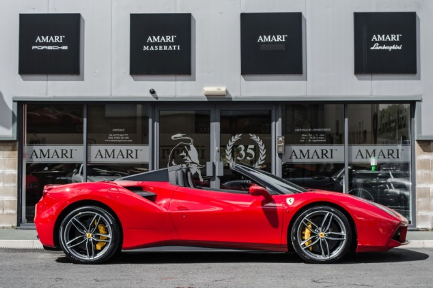 FERRARI 488 CONVERTIBLE 3.9 SPIDER 2DR SEMI AUTOMATIC