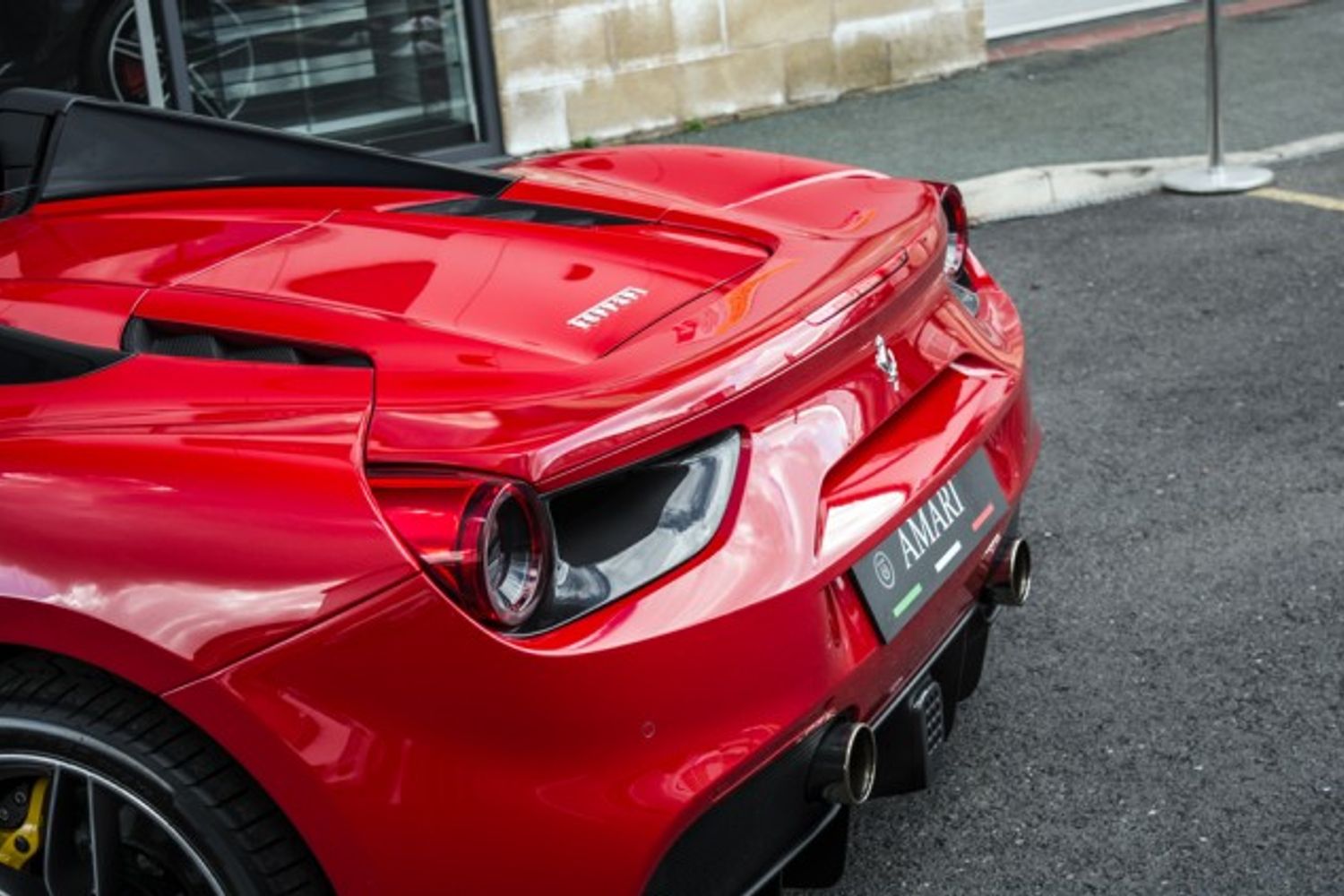 FERRARI 488 CONVERTIBLE 3.9 SPIDER 2DR SEMI AUTOMATIC