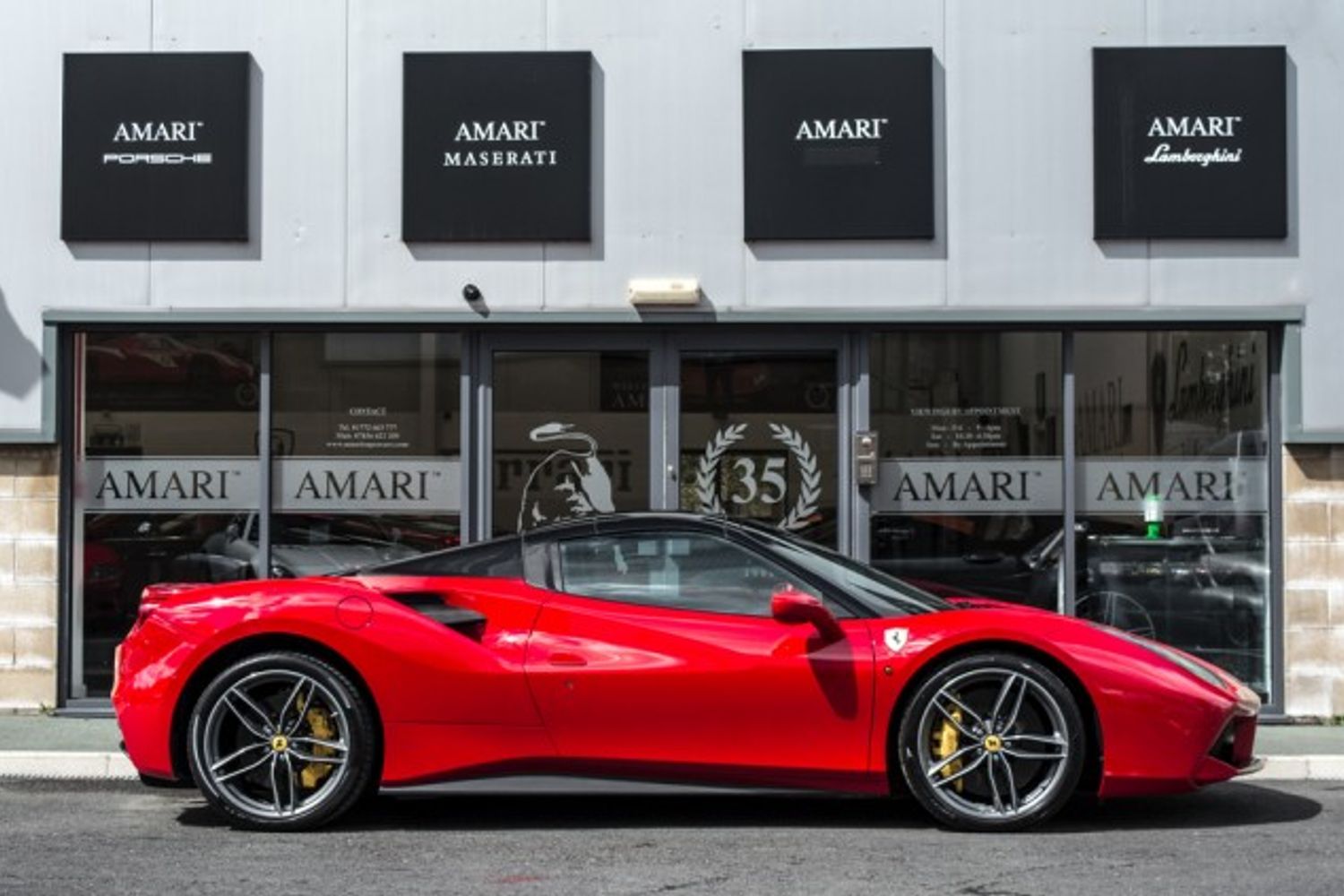 FERRARI 488 CONVERTIBLE 3.9 SPIDER 2DR SEMI AUTOMATIC