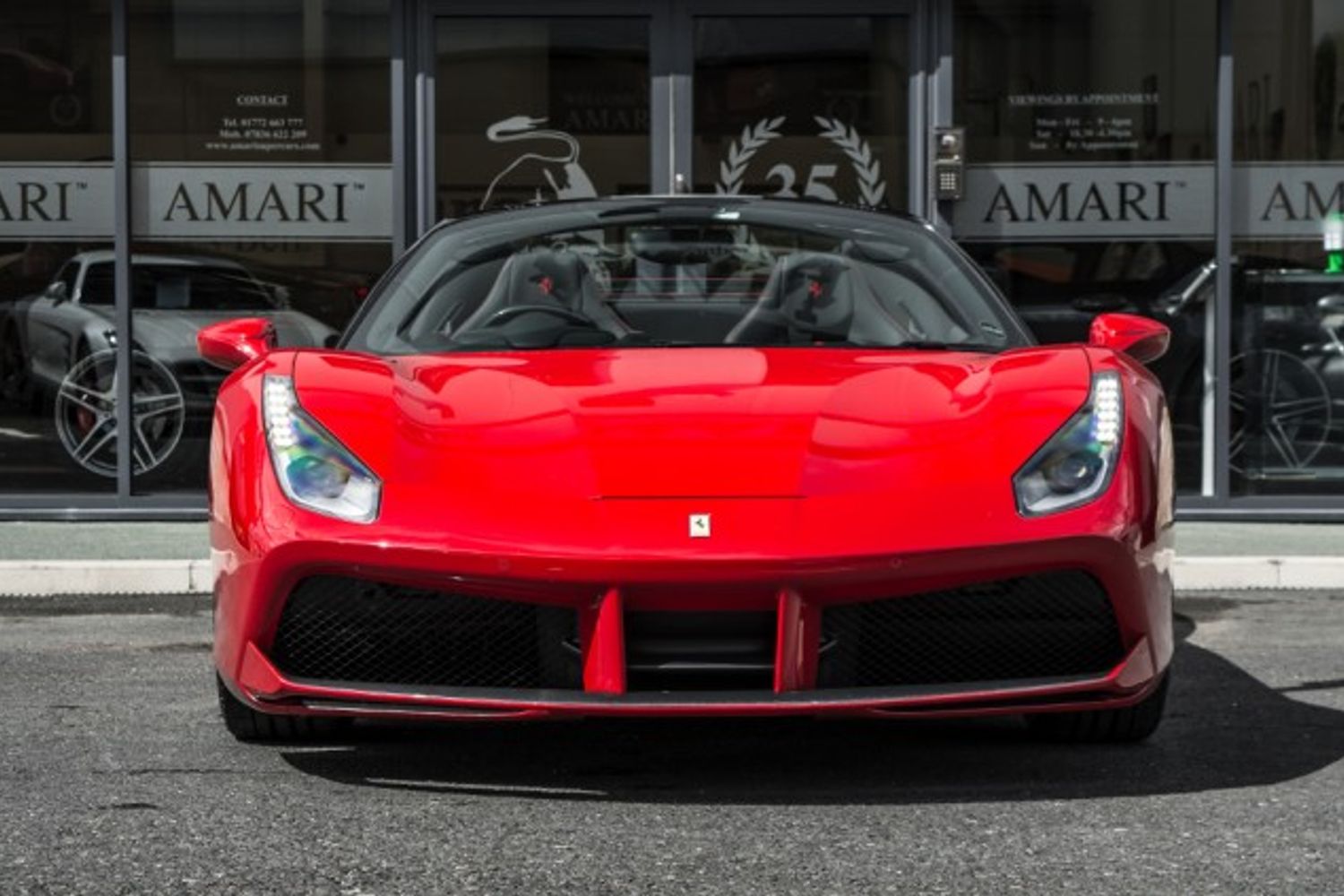 FERRARI 488 CONVERTIBLE 3.9 SPIDER 2DR SEMI AUTOMATIC