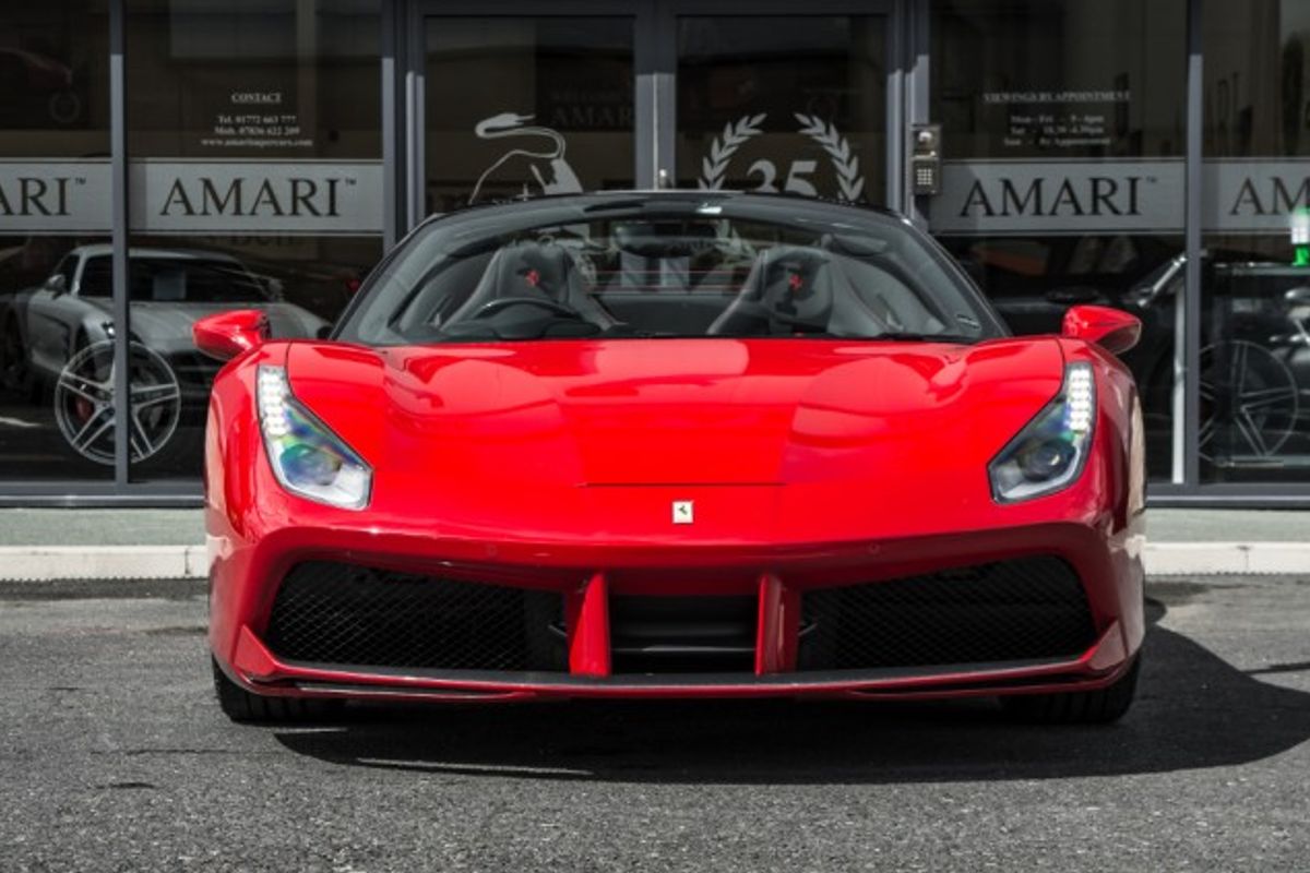 FERRARI 488 CONVERTIBLE 3.9 SPIDER 2DR SEMI AUTOMATIC