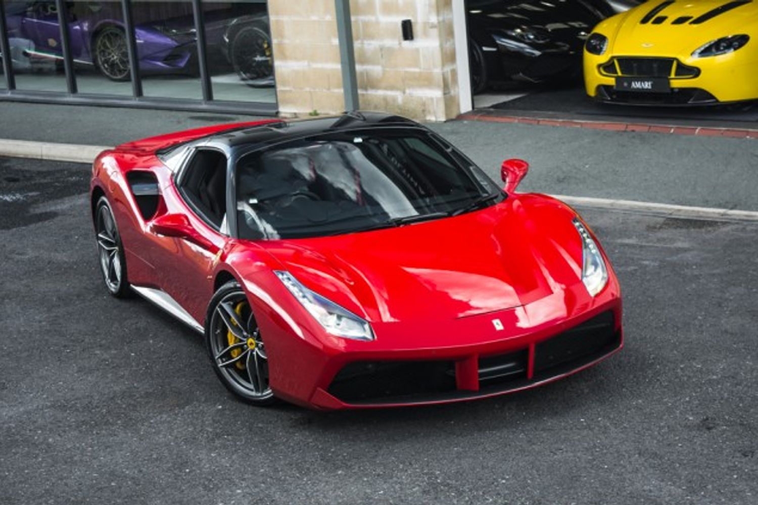 FERRARI 488 CONVERTIBLE 3.9 SPIDER 2DR SEMI AUTOMATIC
