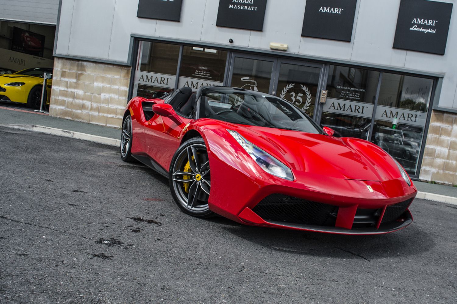 FERRARI 488 CONVERTIBLE 3.9 SPIDER 2DR SEMI AUTOMATIC