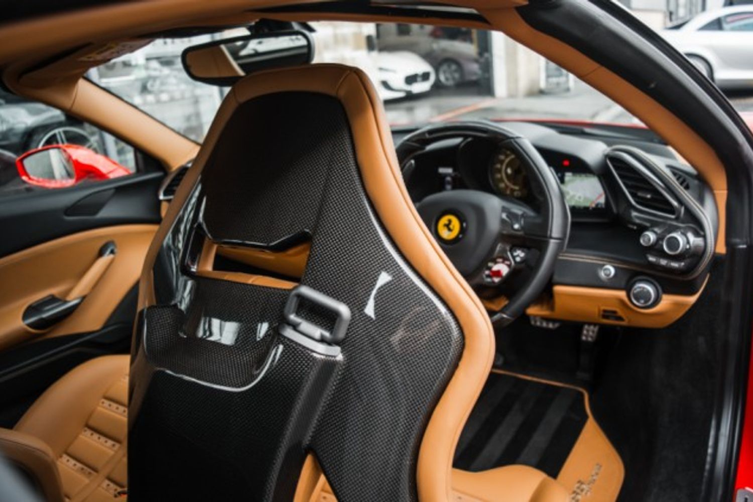 FERRARI 488 CONVERTIBLE 3.9 SPIDER 2DR SEMI AUTOMATIC