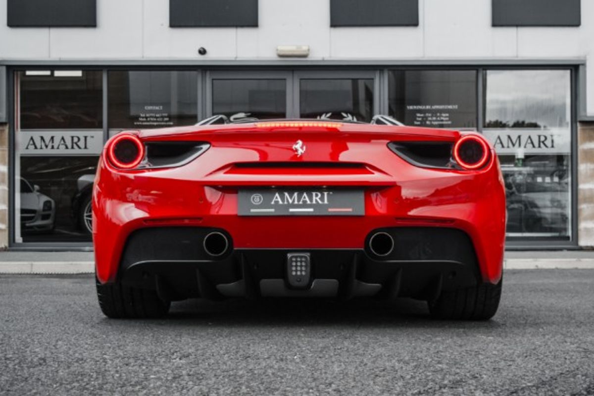 FERRARI 488 CONVERTIBLE 3.9 SPIDER 2DR SEMI AUTOMATIC