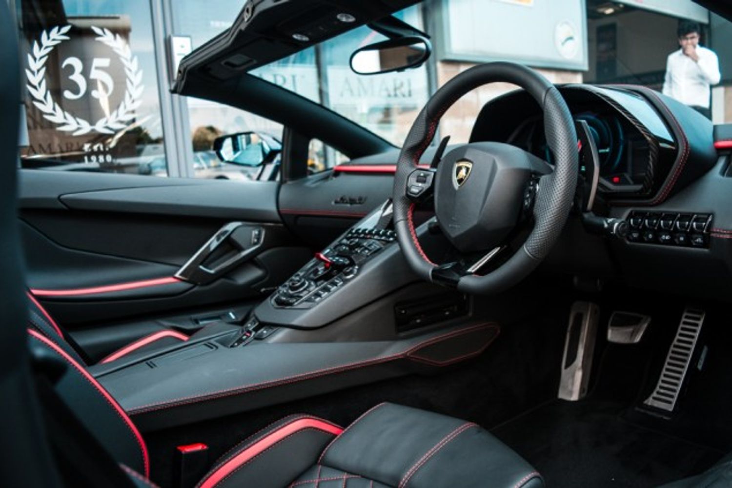 LAMBORGHINI AVENTADOR CONVERTIBLE 6.5 LP 740-4 S ROADSTER 2DR SEMI AUTOMATIC
