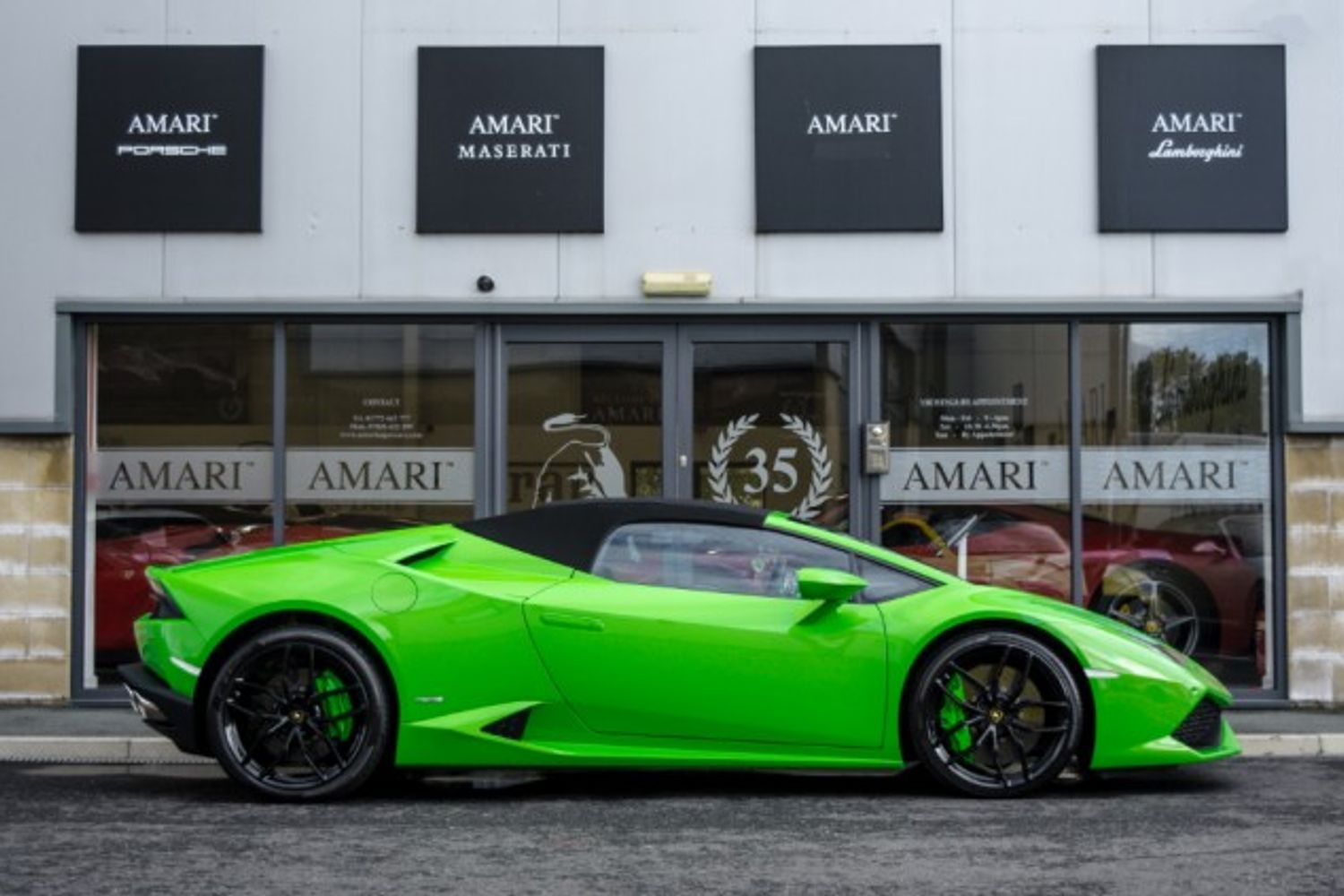 LAMBORGHINI HURACAN CONVERTIBLE 5.2 LP 610-4 SPYDER 2DR SEMI AUTOMATIC