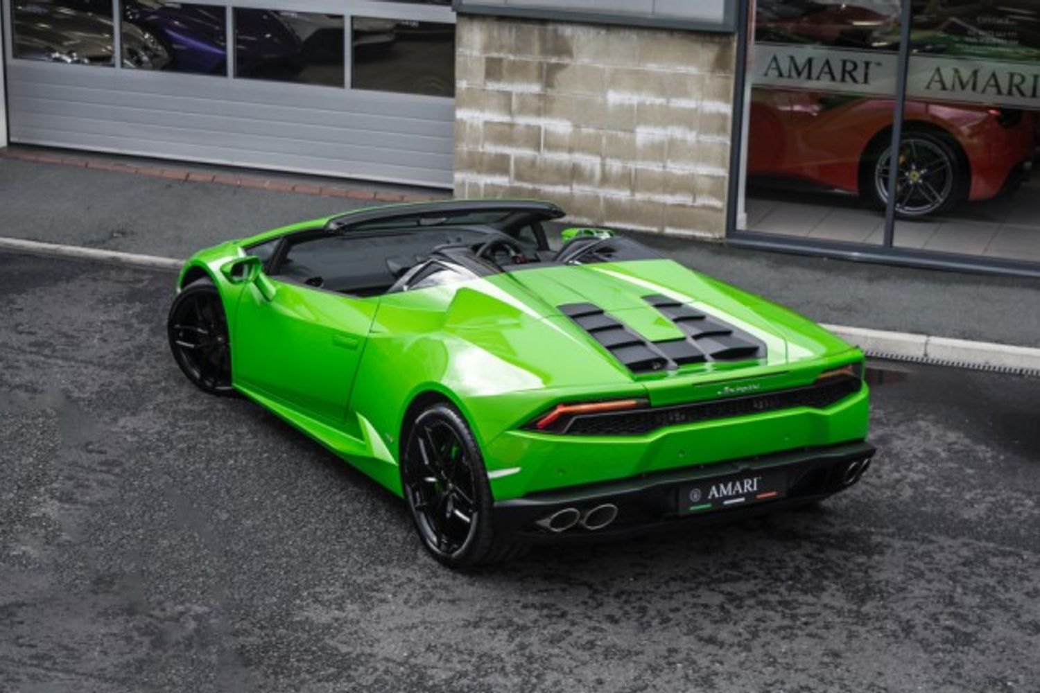 LAMBORGHINI HURACAN CONVERTIBLE 5.2 LP 610-4 SPYDER 2DR SEMI AUTOMATIC