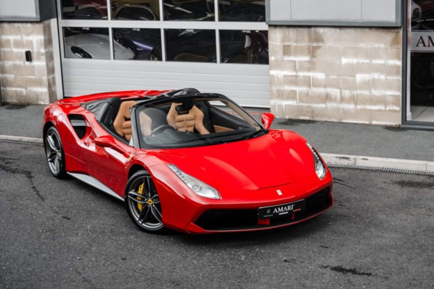 FERRARI 488 CONVERTIBLE 3.9 SPIDER 2DR SEMI AUTOMATIC