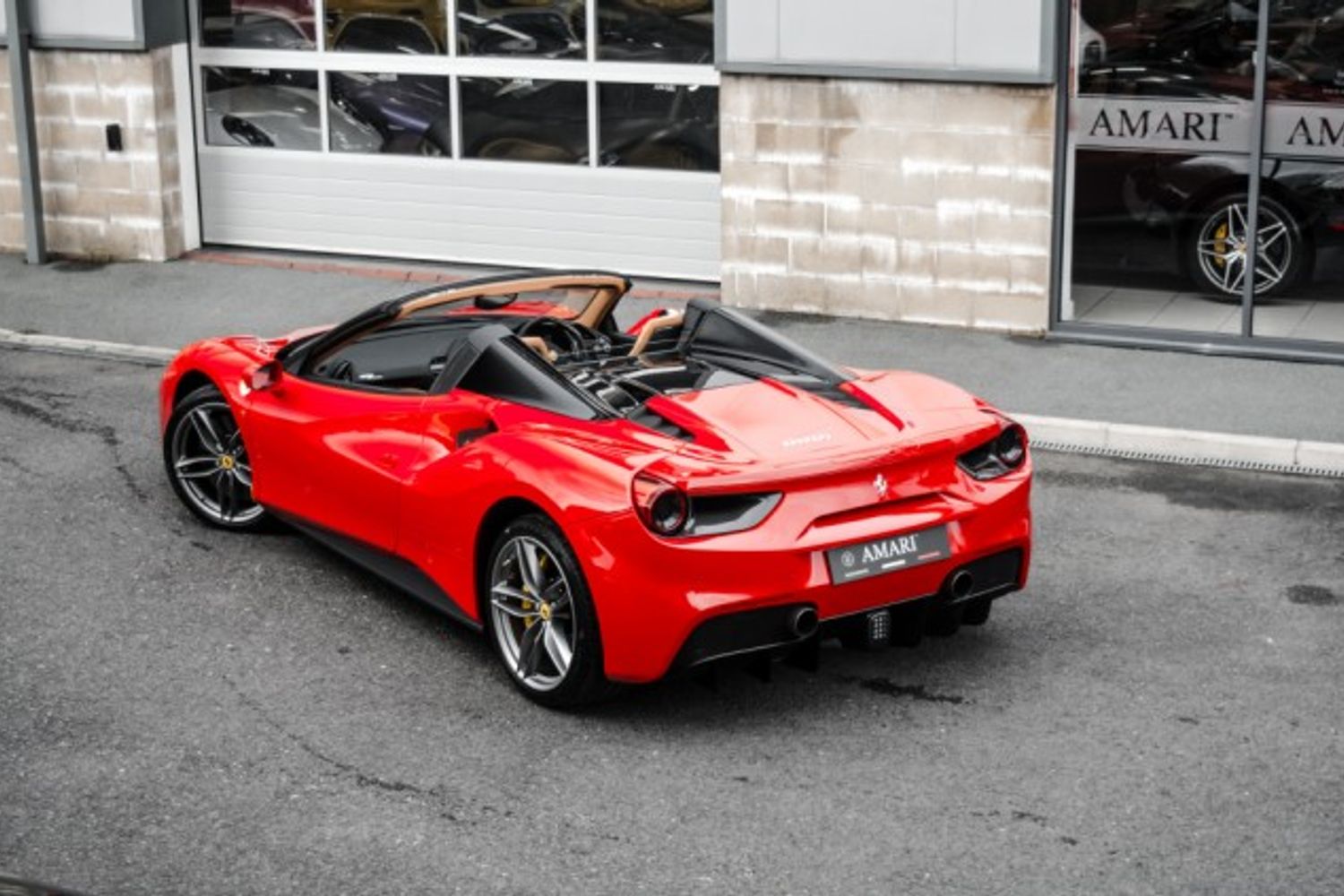 FERRARI 488 CONVERTIBLE 3.9 SPIDER 2DR SEMI AUTOMATIC