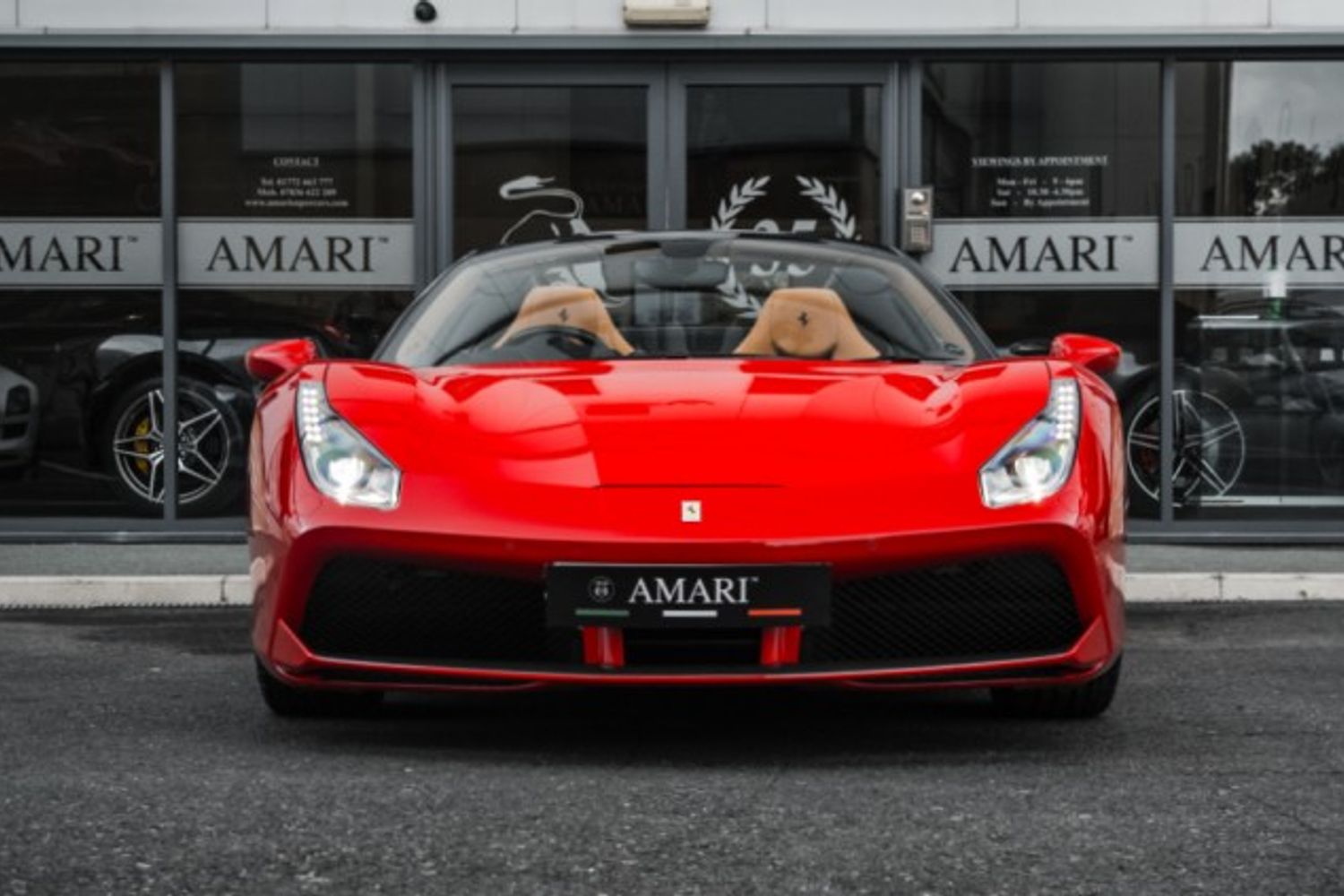 FERRARI 488 CONVERTIBLE 3.9 SPIDER 2DR SEMI AUTOMATIC