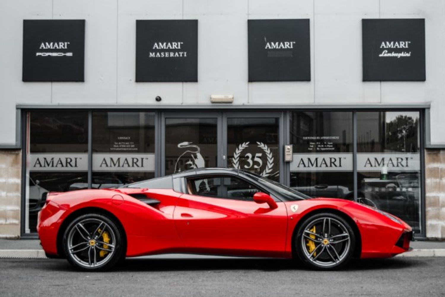 FERRARI 488 CONVERTIBLE 3.9 SPIDER 2DR SEMI AUTOMATIC