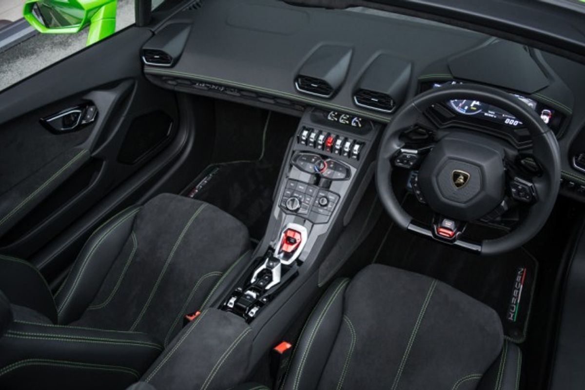 LAMBORGHINI HURACAN CONVERTIBLE 5.2 LP 610-4 SPYDER 2DR SEMI AUTOMATIC
