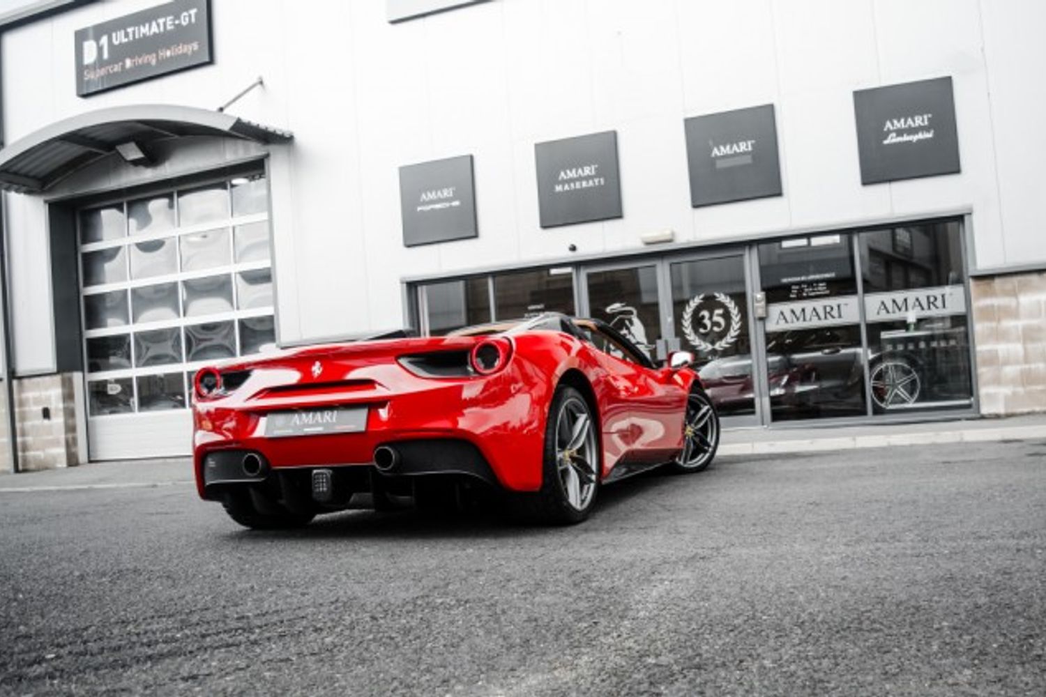 FERRARI 488 CONVERTIBLE 3.9 SPIDER 2DR SEMI AUTOMATIC