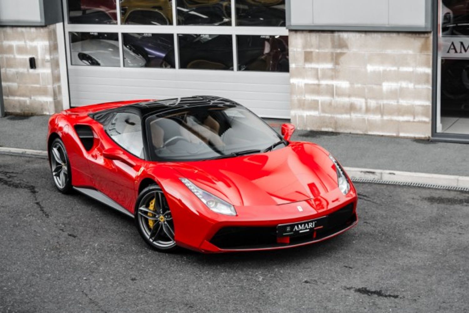 FERRARI 488 CONVERTIBLE 3.9 SPIDER 2DR SEMI AUTOMATIC
