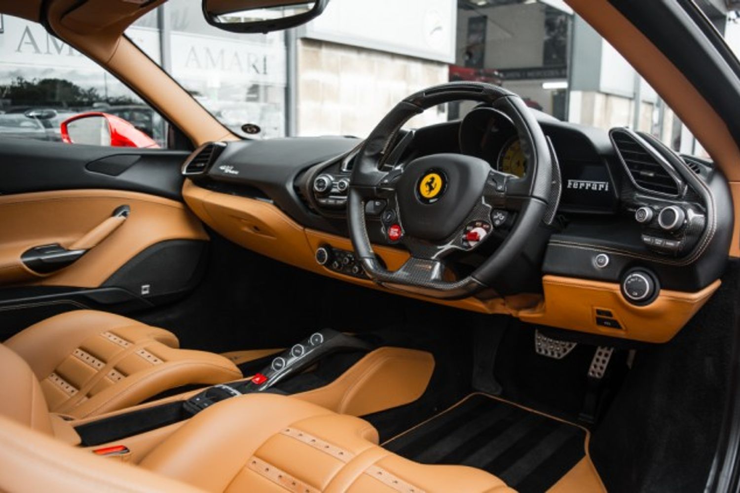 FERRARI 488 CONVERTIBLE 3.9 SPIDER 2DR SEMI AUTOMATIC