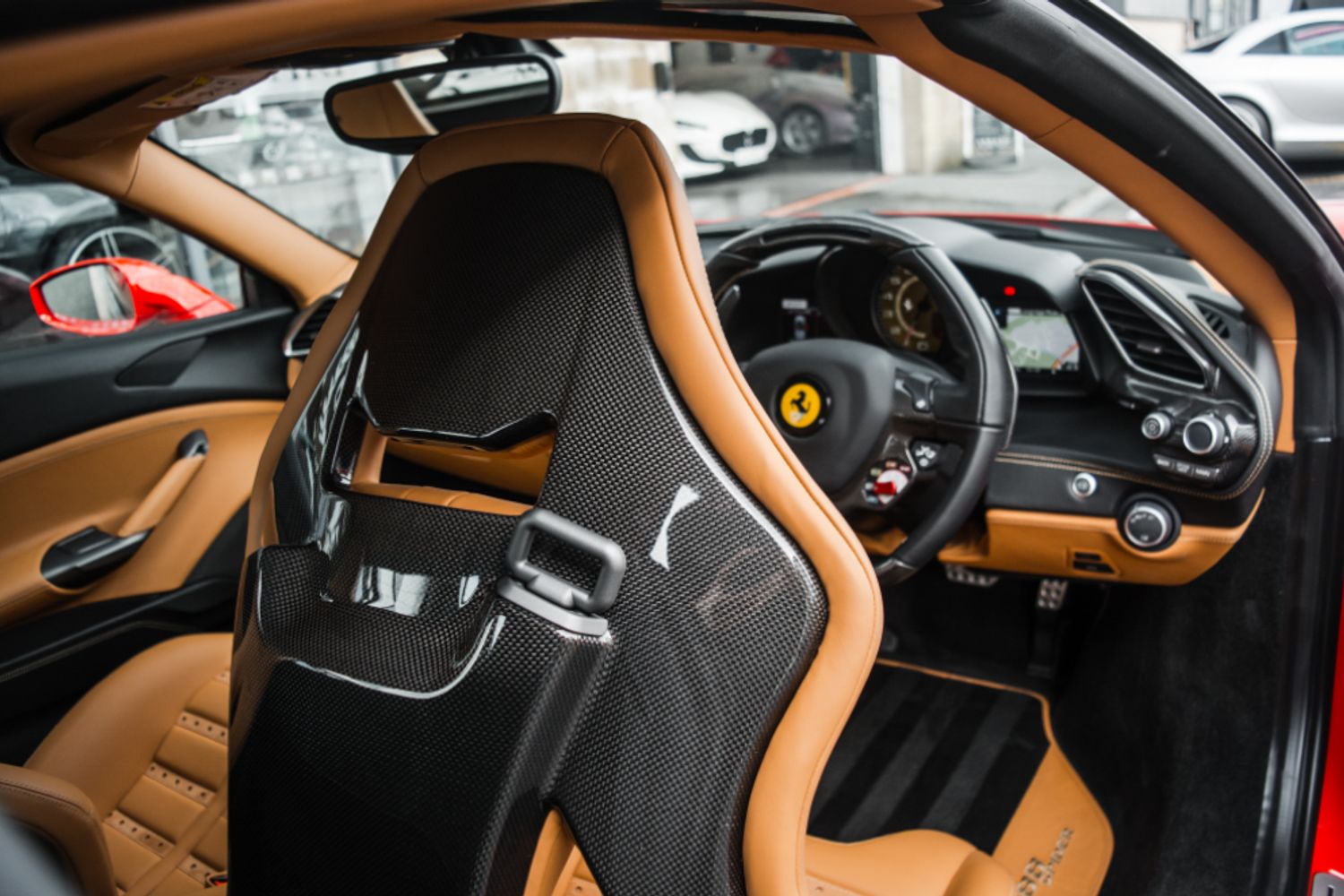 FERRARI 488 CONVERTIBLE 3.9 SPIDER 2DR SEMI AUTOMATIC