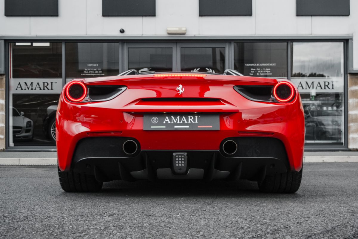FERRARI 488 CONVERTIBLE 3.9 SPIDER 2DR SEMI AUTOMATIC