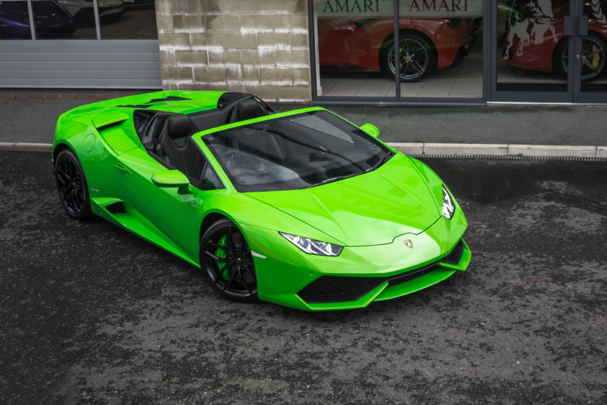LAMBORGHINI HURACAN CONVERTIBLE 5.2 LP 610-4 SPYDER 2DR SEMI AUTOMATIC