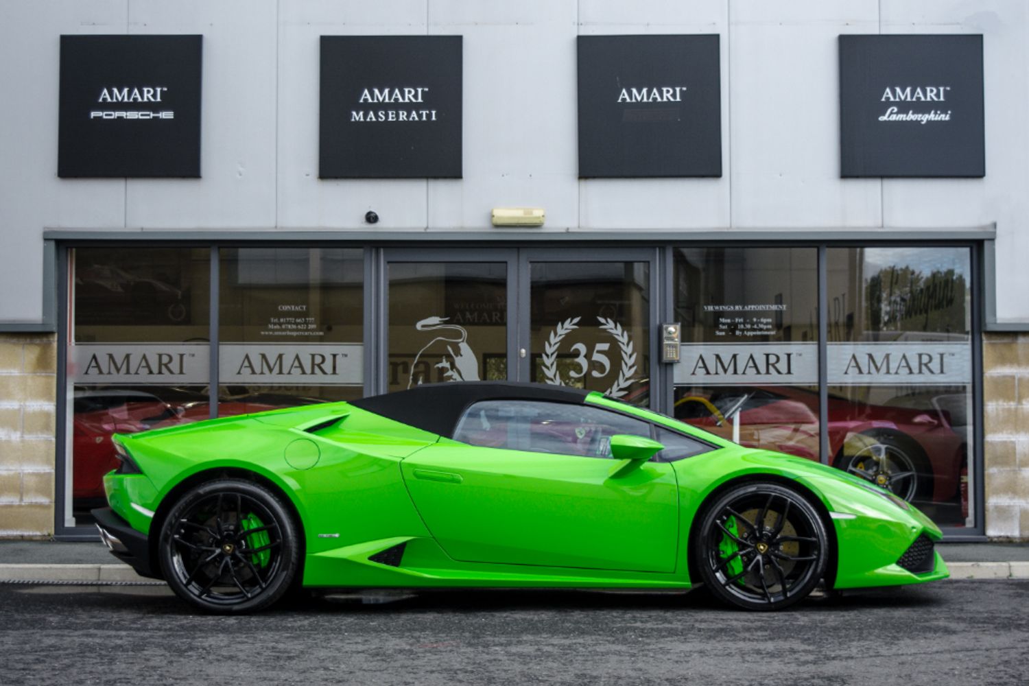 LAMBORGHINI HURACAN CONVERTIBLE 5.2 LP 610-4 SPYDER 2DR SEMI AUTOMATIC