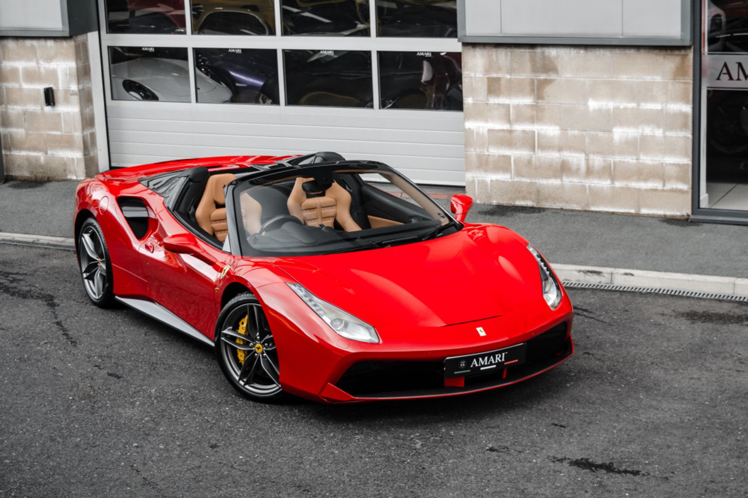 FERRARI 488 CONVERTIBLE 3.9 SPIDER 2DR SEMI AUTOMATIC
