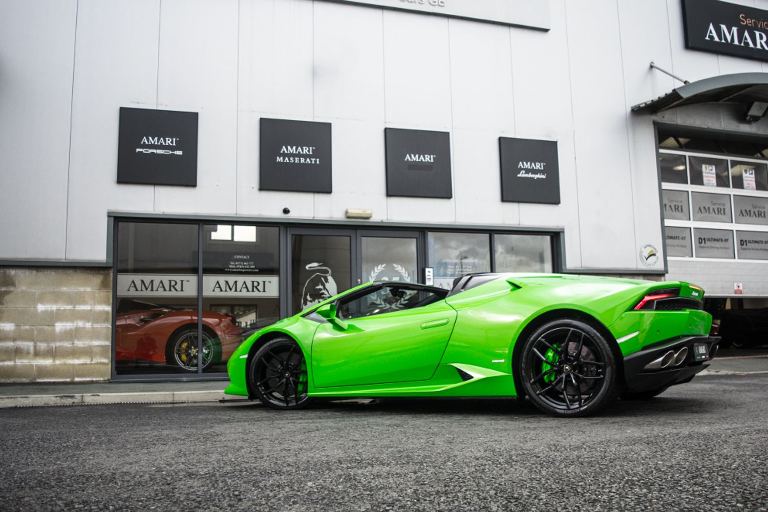 LAMBORGHINI HURACAN CONVERTIBLE 5.2 LP 610-4 SPYDER 2DR SEMI AUTOMATIC