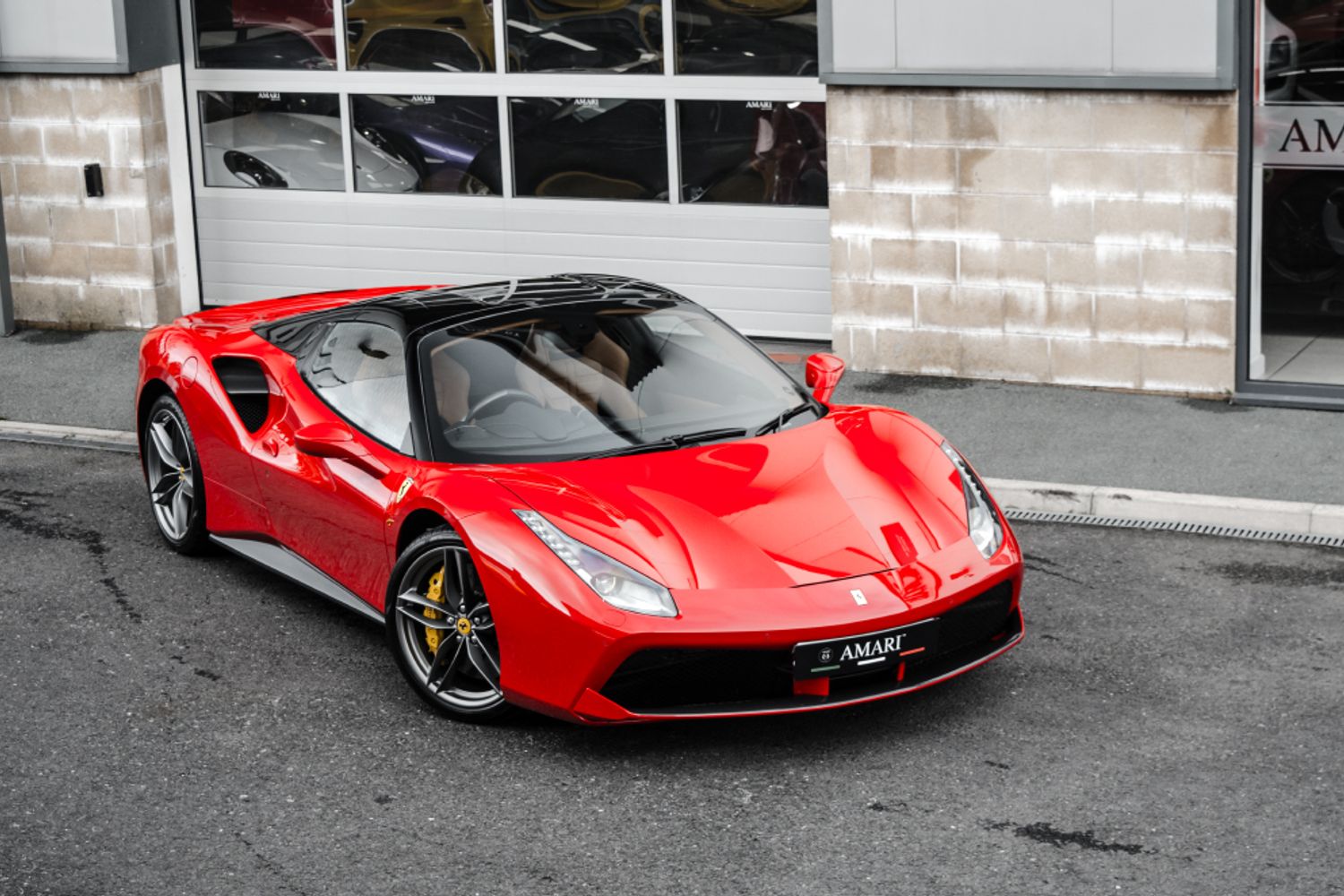 FERRARI 488 CONVERTIBLE 3.9 SPIDER 2DR SEMI AUTOMATIC