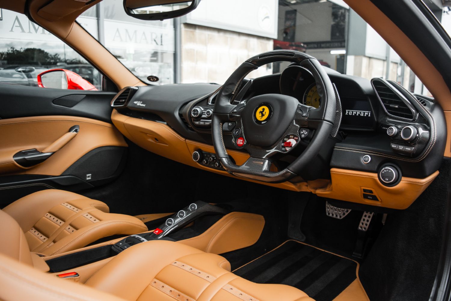FERRARI 488 CONVERTIBLE 3.9 SPIDER 2DR SEMI AUTOMATIC