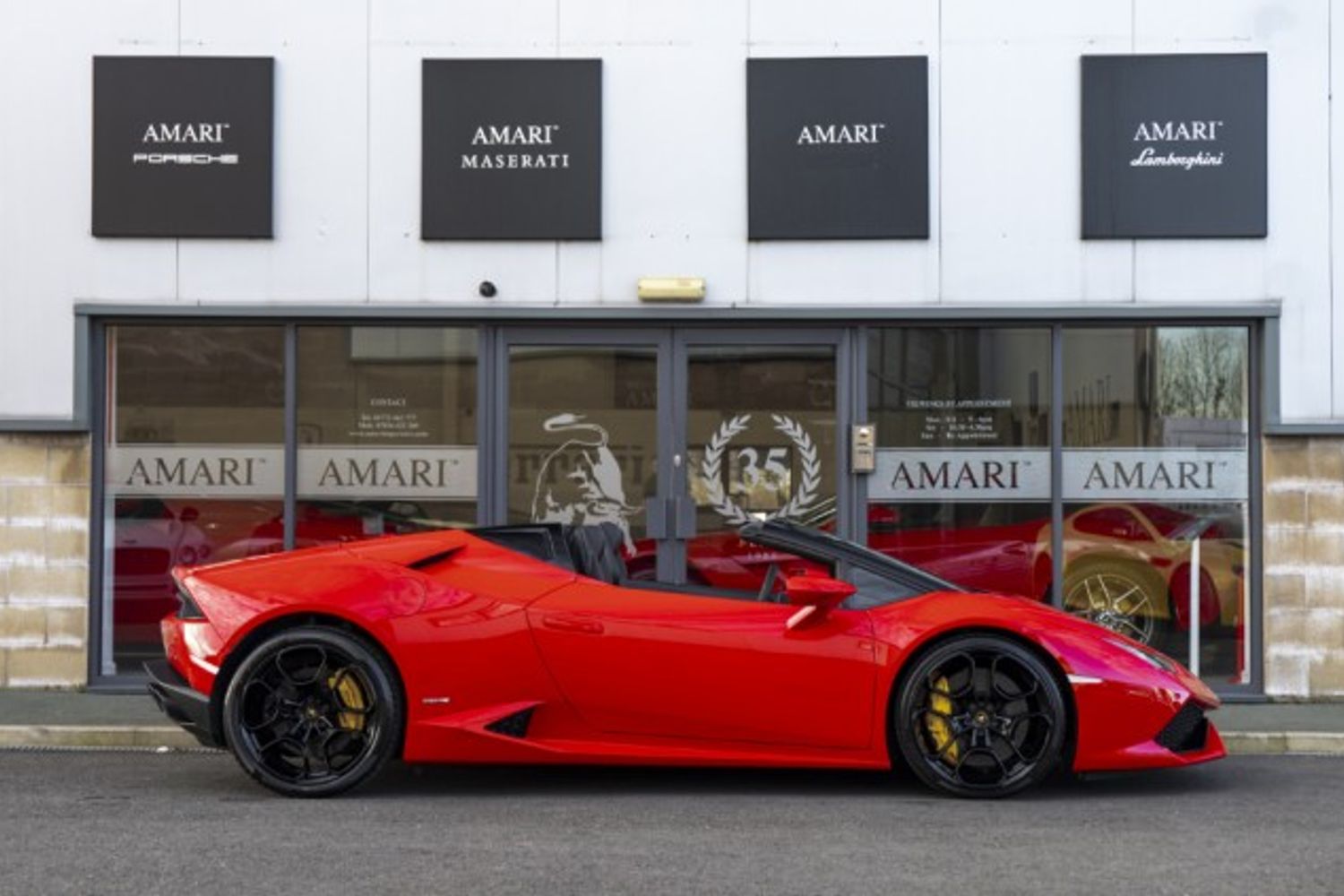 LAMBORGHINI HURACAN CONVERTIBLE 5.2 LP 610-4 SPYDER 2DR SEMI AUTOMATIC