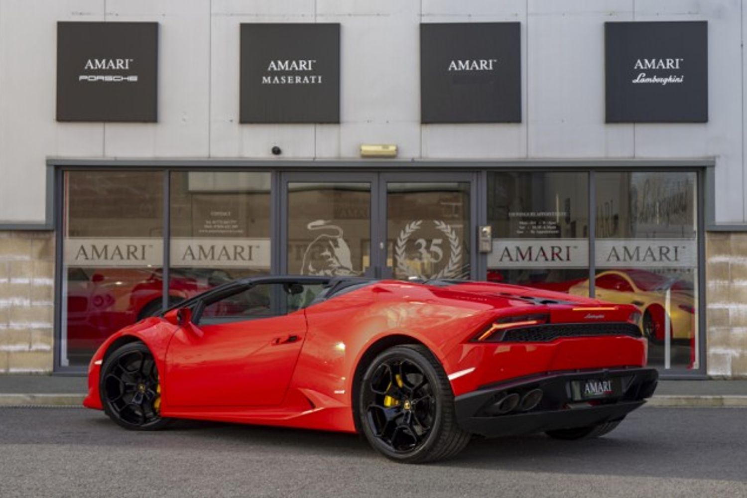 LAMBORGHINI HURACAN CONVERTIBLE 5.2 LP 610-4 SPYDER 2DR SEMI AUTOMATIC