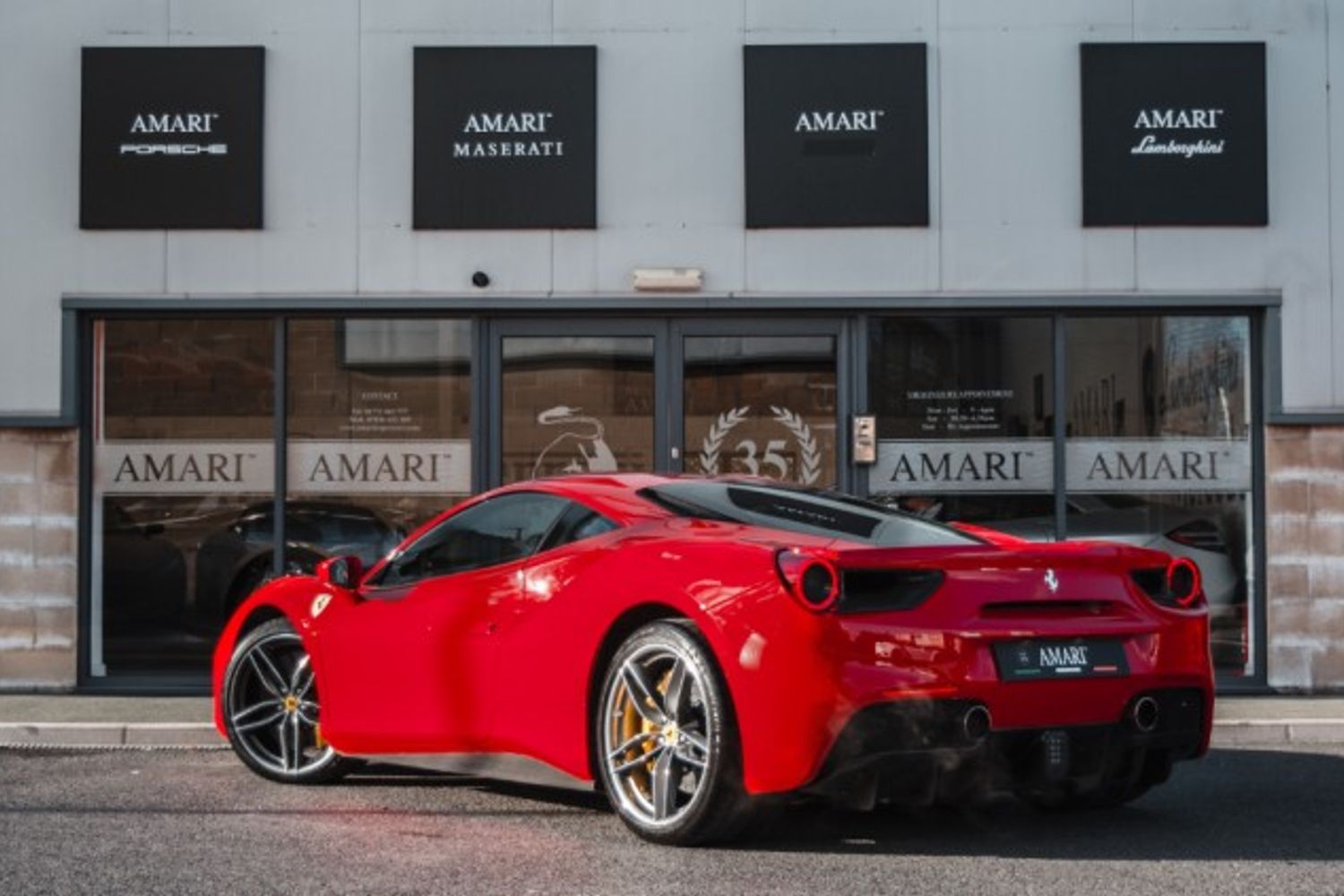 FERRARI 488 COUPE 3.9 GTB 2DR SEMI AUTOMATIC