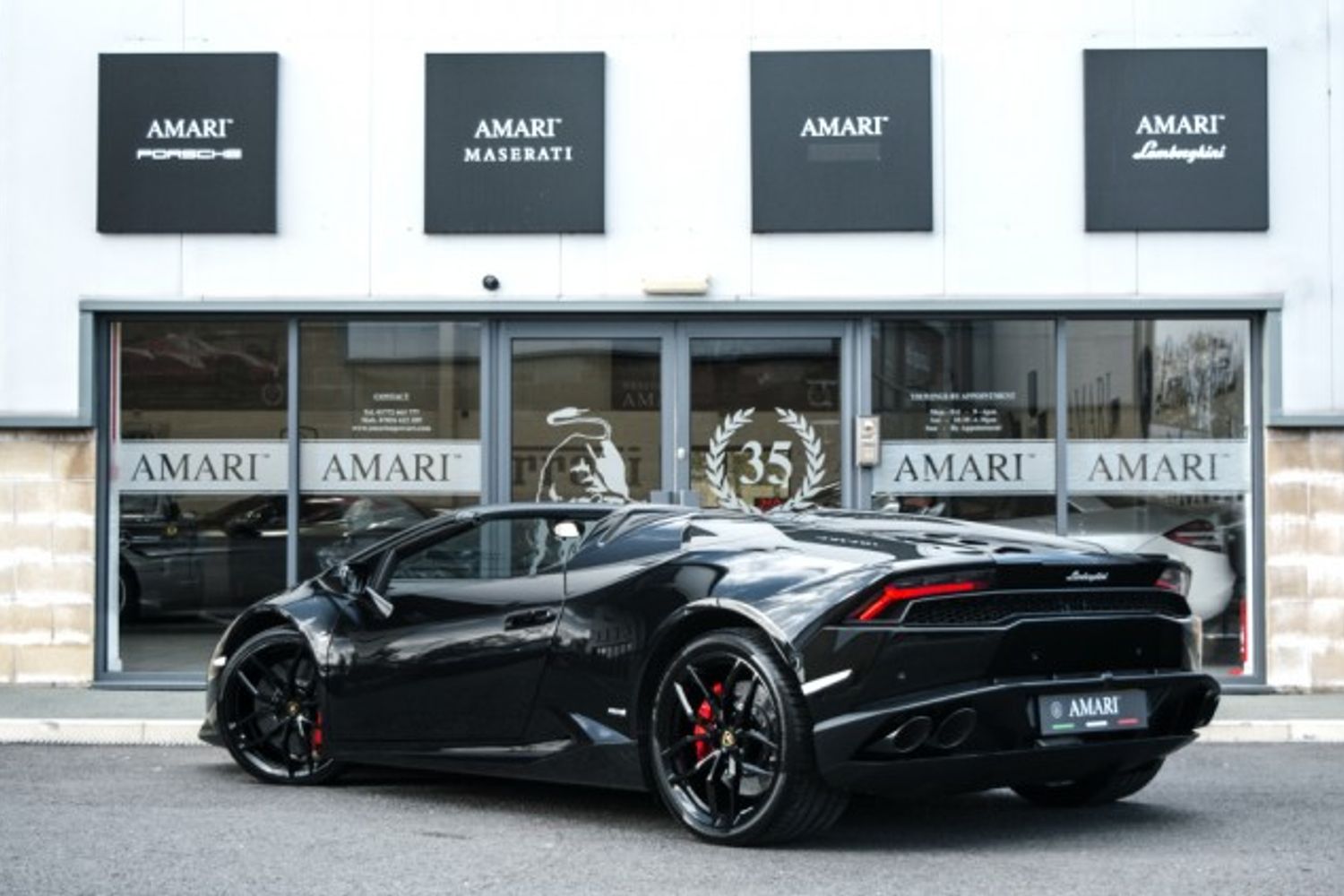 LAMBORGHINI HURACAN CONVERTIBLE 5.2 LP 610-4 SPYDER 2DR SEMI AUTOMATIC