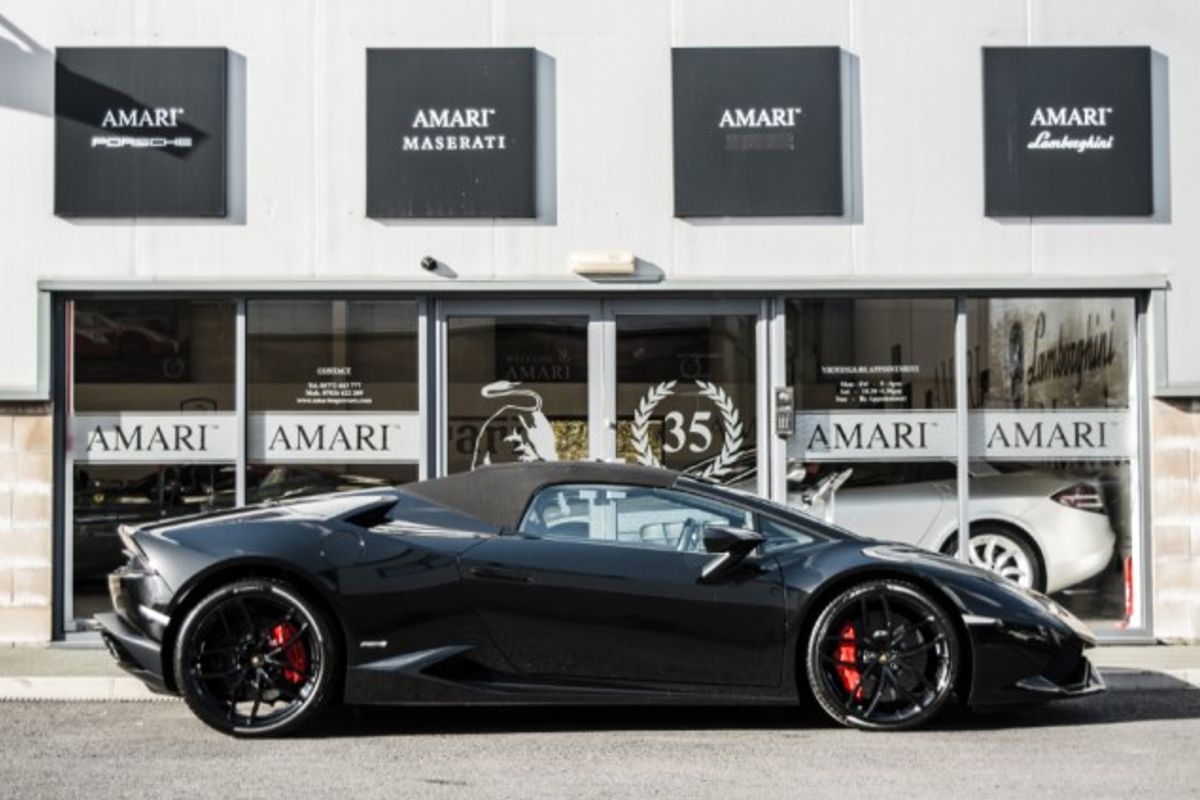 LAMBORGHINI HURACAN CONVERTIBLE 5.2 LP 610-4 SPYDER 2DR SEMI AUTOMATIC