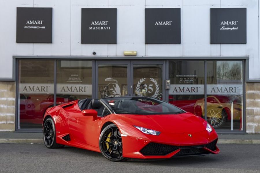 2017 LAMBORGHINI HURACAN CONVERTIBLE