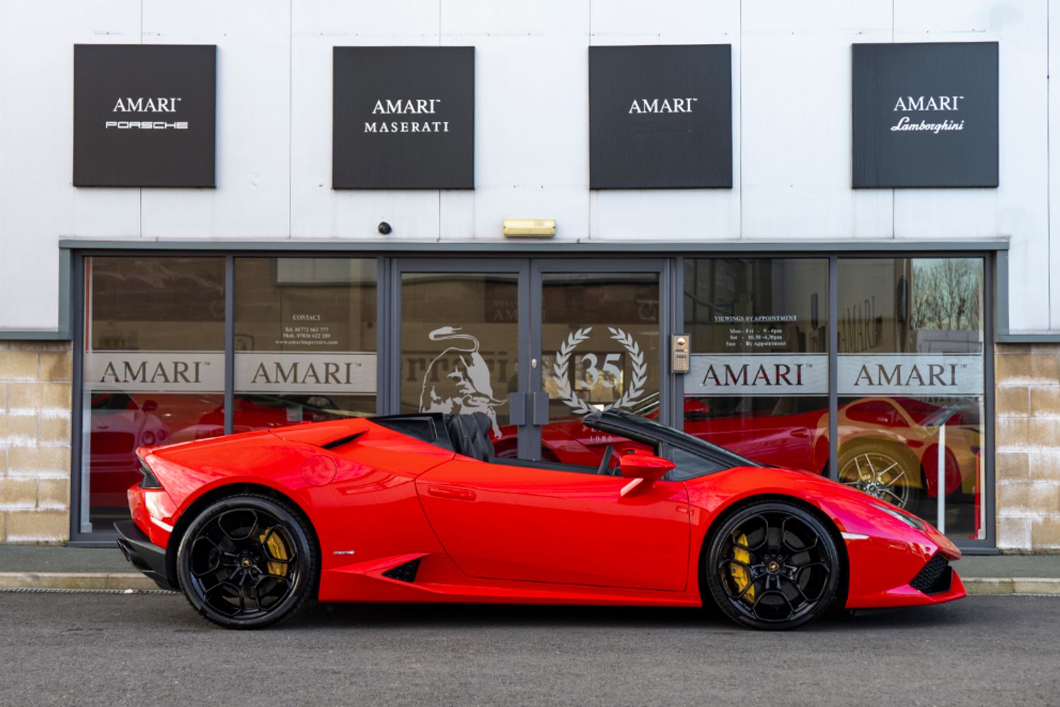 LAMBORGHINI HURACAN CONVERTIBLE 5.2 LP 610-4 SPYDER 2DR SEMI AUTOMATIC