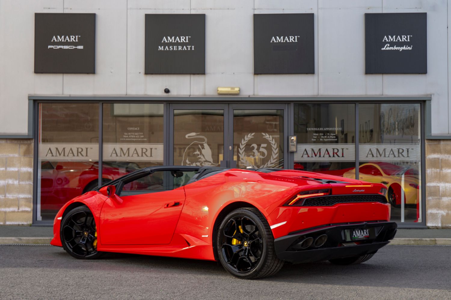 LAMBORGHINI HURACAN CONVERTIBLE 5.2 LP 610-4 SPYDER 2DR SEMI AUTOMATIC