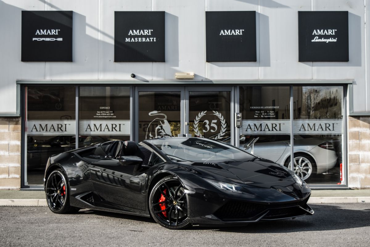 LAMBORGHINI HURACAN CONVERTIBLE 5.2 LP 610-4 SPYDER 2DR SEMI AUTOMATIC