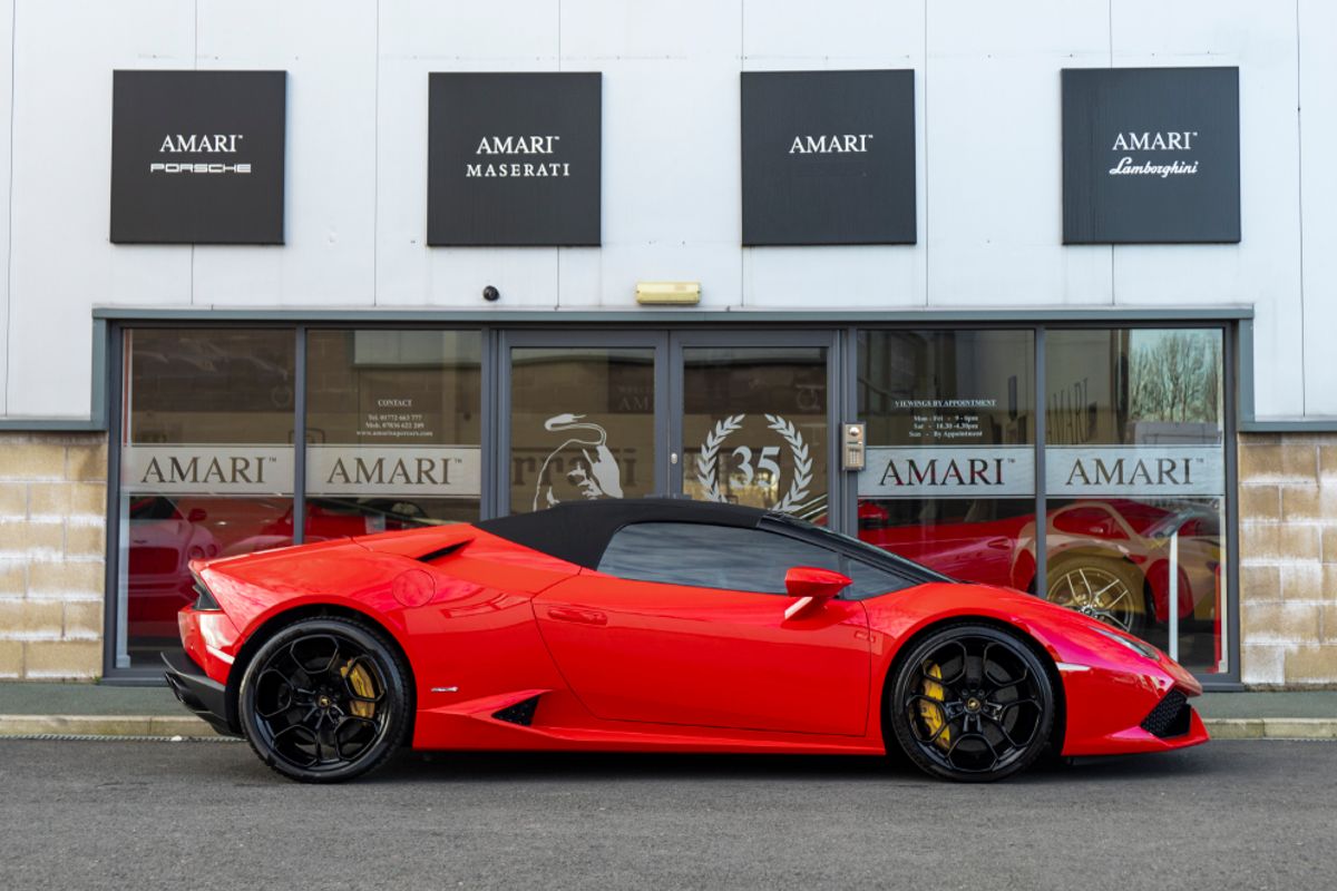 LAMBORGHINI HURACAN CONVERTIBLE 5.2 LP 610-4 SPYDER 2DR SEMI AUTOMATIC