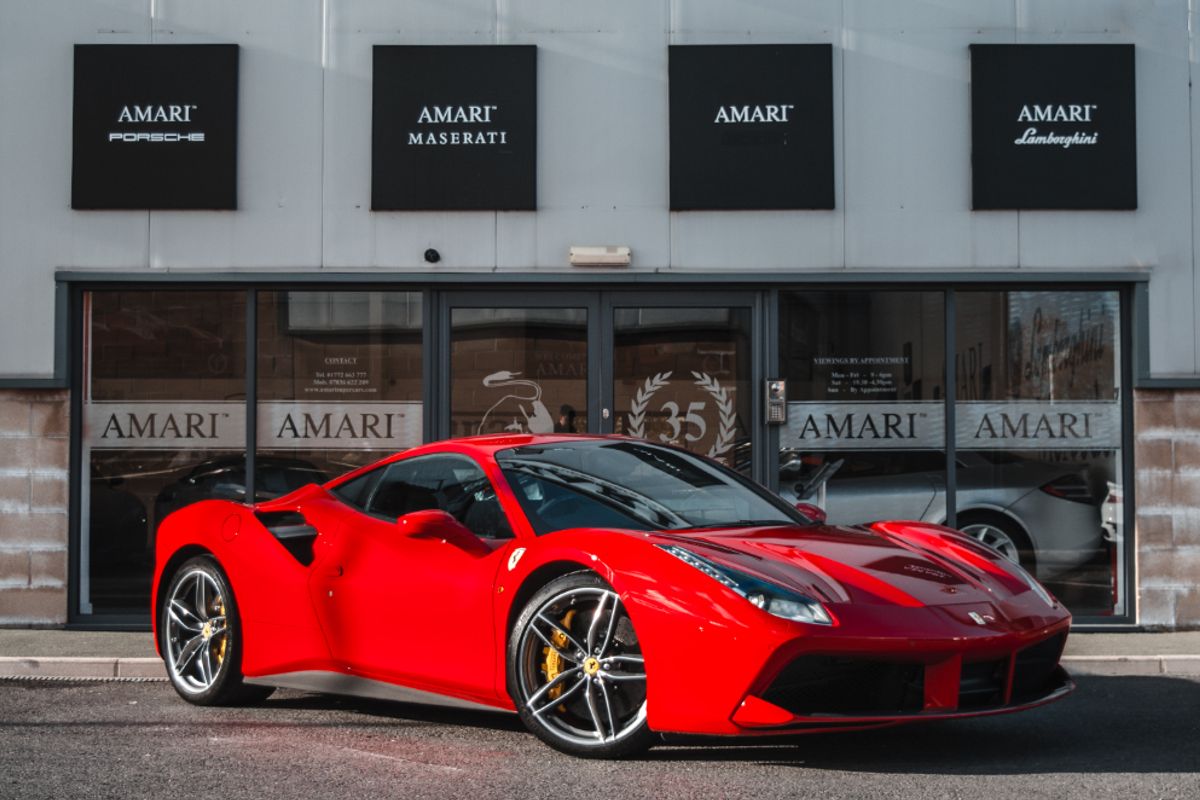 FERRARI 488 COUPE 3.9 GTB 2DR SEMI AUTOMATIC