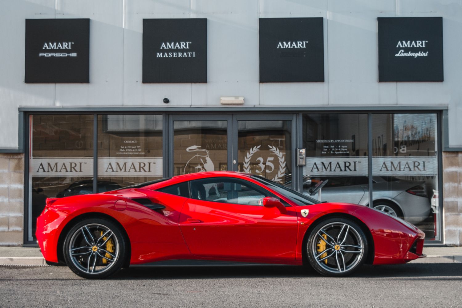 FERRARI 488 COUPE 3.9 GTB 2DR SEMI AUTOMATIC