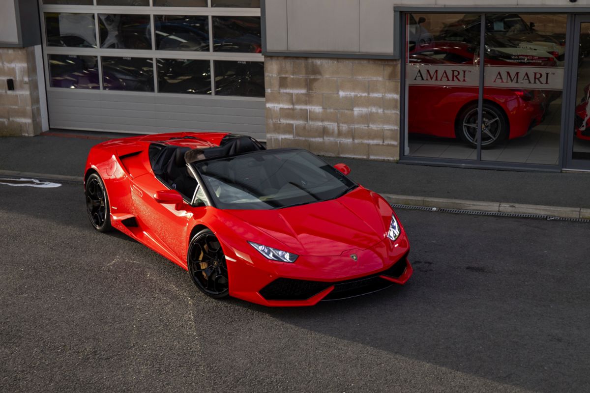 LAMBORGHINI HURACAN CONVERTIBLE 5.2 LP 610-4 SPYDER 2DR SEMI AUTOMATIC