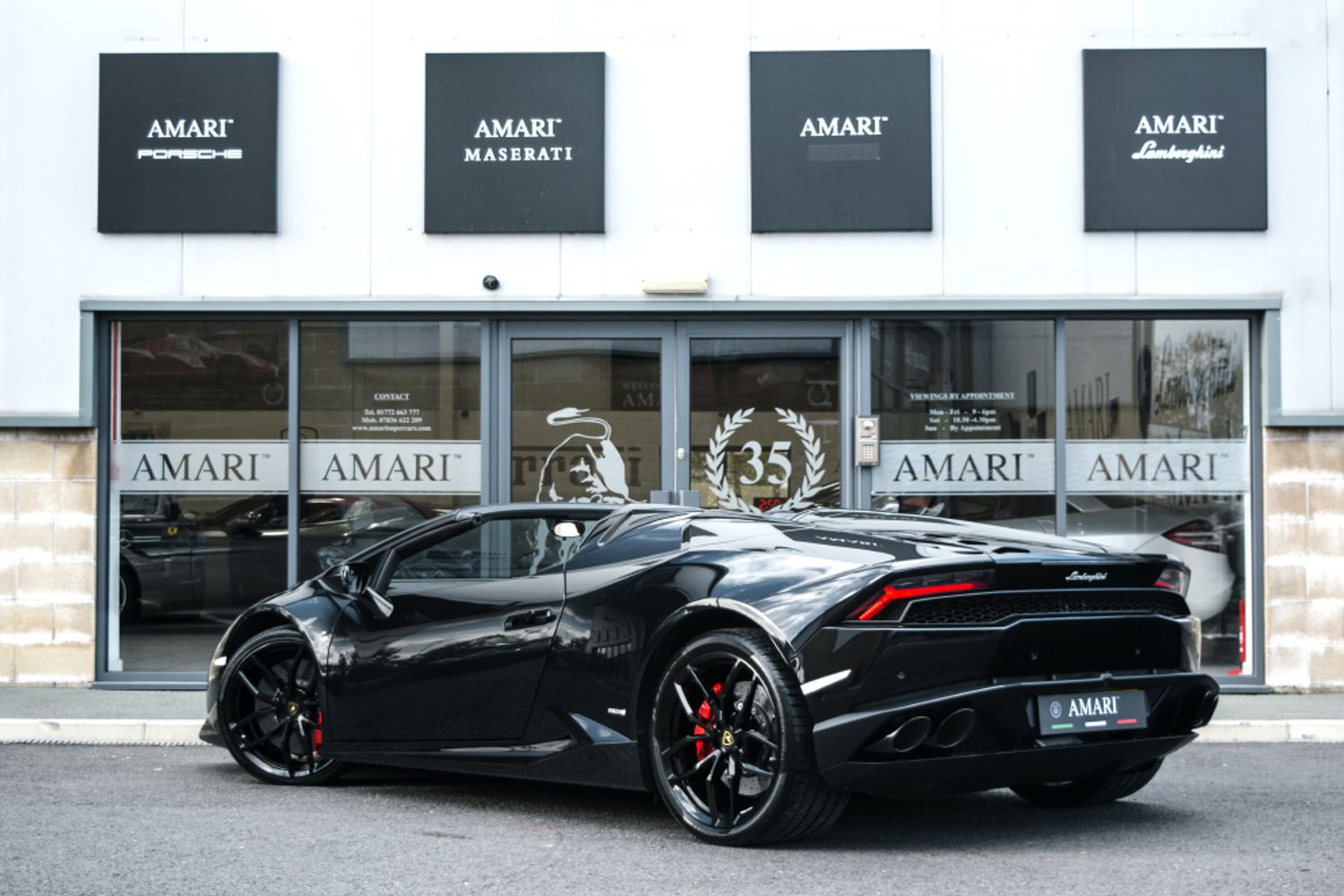LAMBORGHINI HURACAN CONVERTIBLE 5.2 LP 610-4 SPYDER 2DR SEMI AUTOMATIC