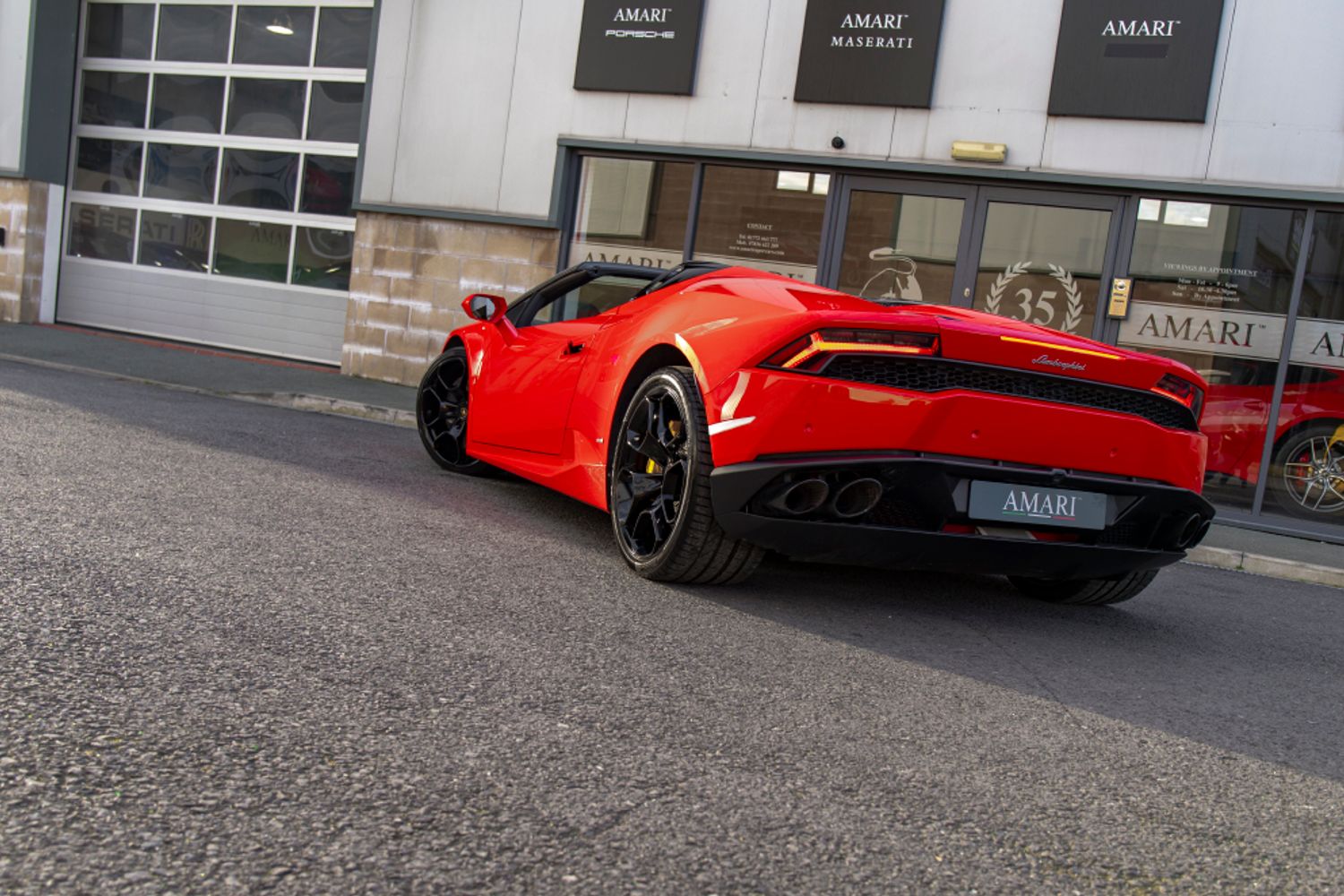 LAMBORGHINI HURACAN CONVERTIBLE 5.2 LP 610-4 SPYDER 2DR SEMI AUTOMATIC