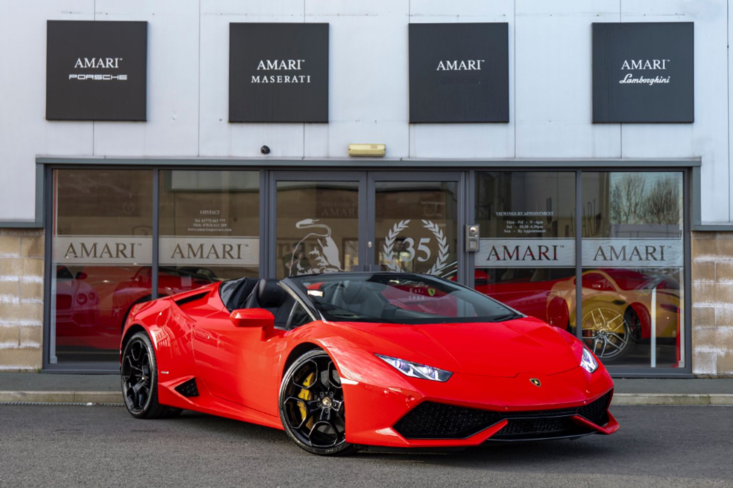 LAMBORGHINI HURACAN CONVERTIBLE 5.2 LP 610-4 SPYDER 2DR SEMI AUTOMATIC