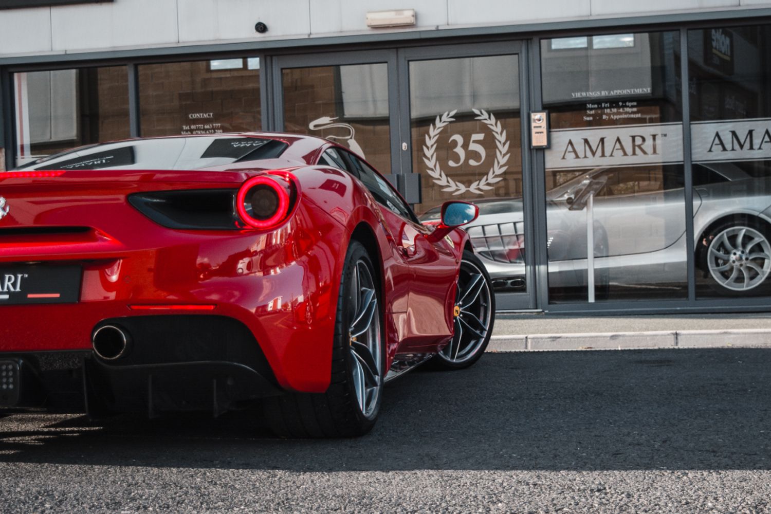 FERRARI 488 COUPE 3.9 GTB 2DR SEMI AUTOMATIC