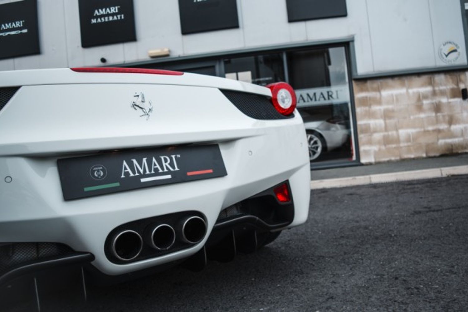 FERRARI 458 CONVERTIBLE 4.5 SPIDER DCT 2DR SEMI AUTOMATIC