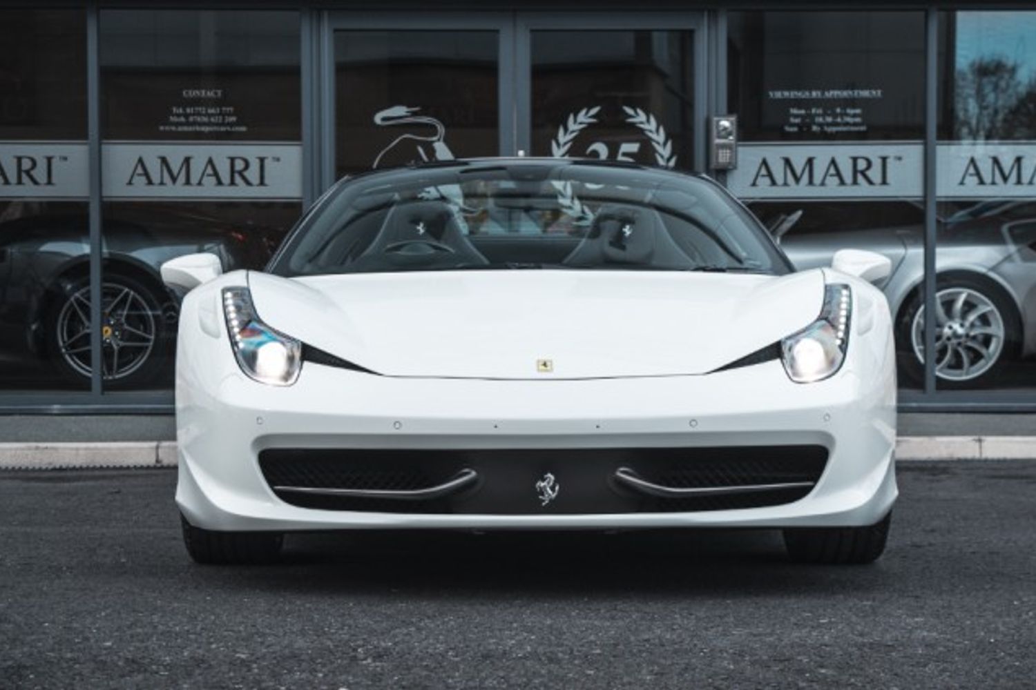 FERRARI 458 CONVERTIBLE 4.5 SPIDER DCT 2DR SEMI AUTOMATIC