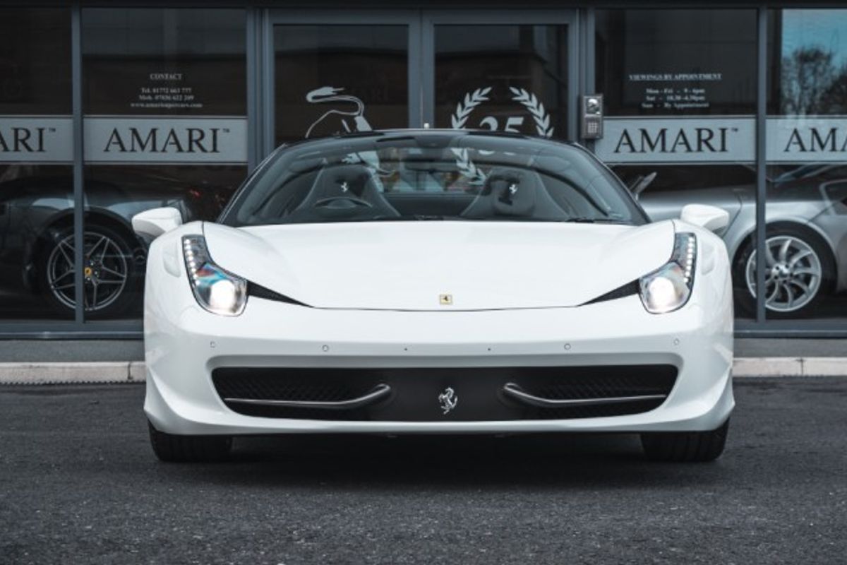 FERRARI 458 CONVERTIBLE 4.5 SPIDER DCT 2DR SEMI AUTOMATIC