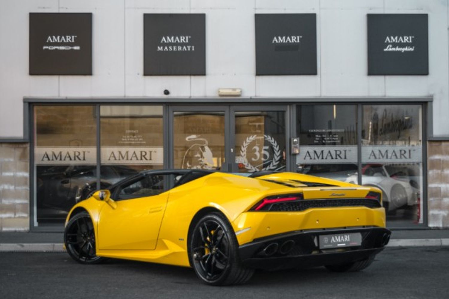 LAMBORGHINI HURACAN CONVERTIBLE 5.2 LP 610-4 SPYDER 2DR SEMI AUTOMATIC