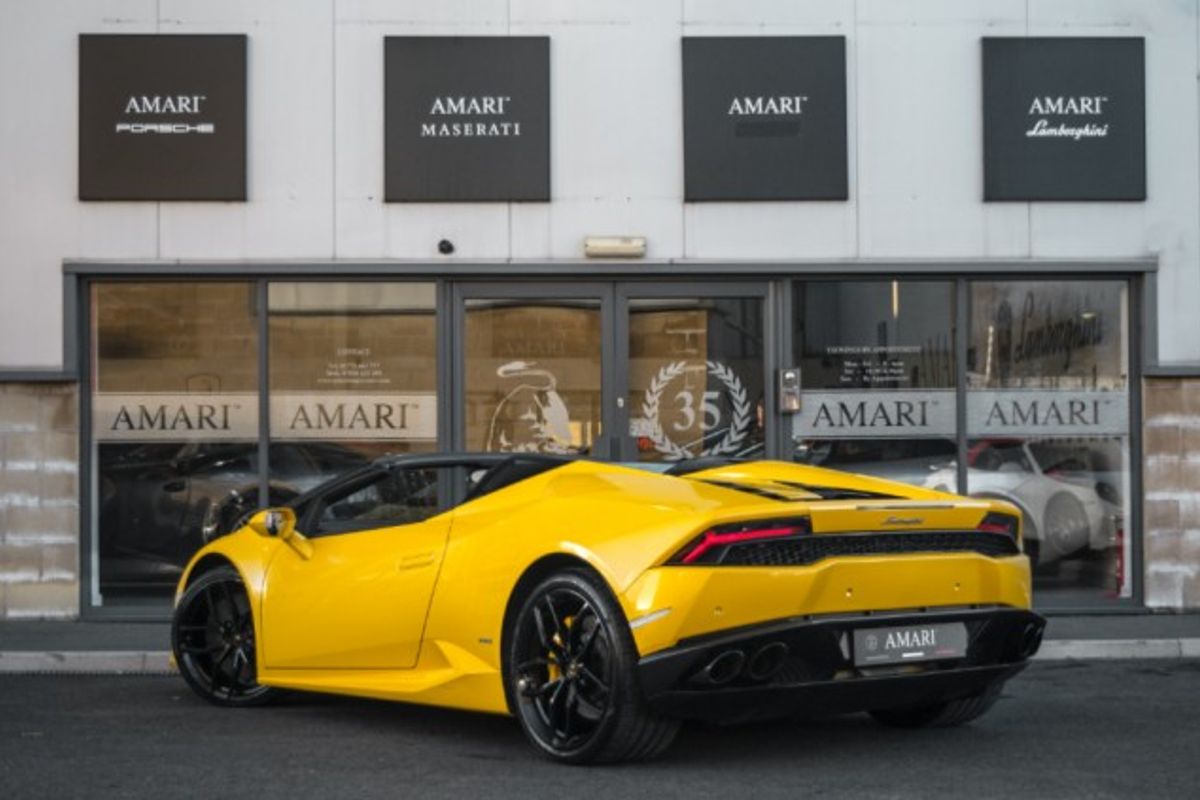 LAMBORGHINI HURACAN CONVERTIBLE 5.2 LP 610-4 SPYDER 2DR SEMI AUTOMATIC